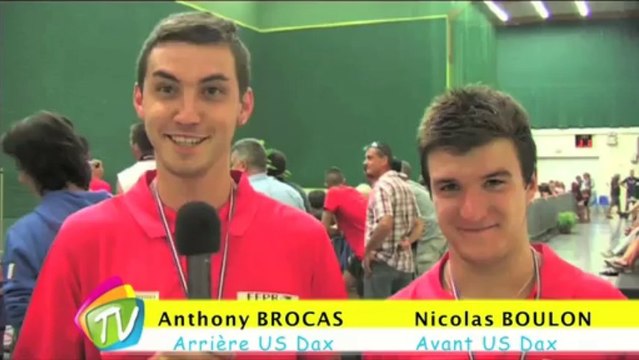 Championnats de France de Pelote Basque.