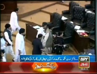 KP Assembly Turns Into A Battlefield