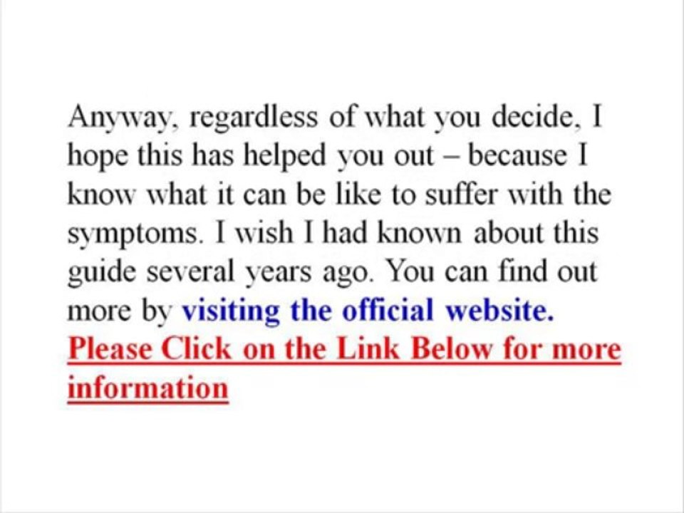 Ovarian Cyst Miracle