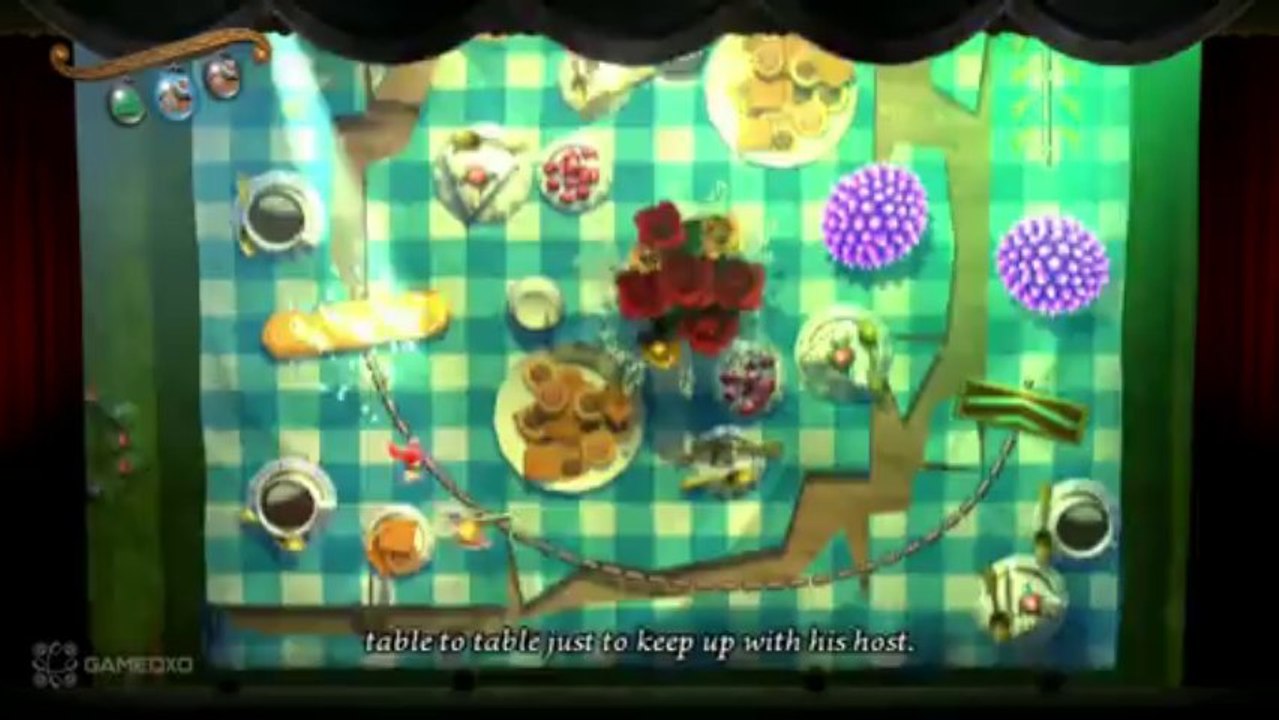 Puppeteer Walkthrough - Gameplay Part 17 (Time s a-Ticking - Act 6 Curtain 2 - G. Rooster Boss) HD 1080p PS3 No Commentary