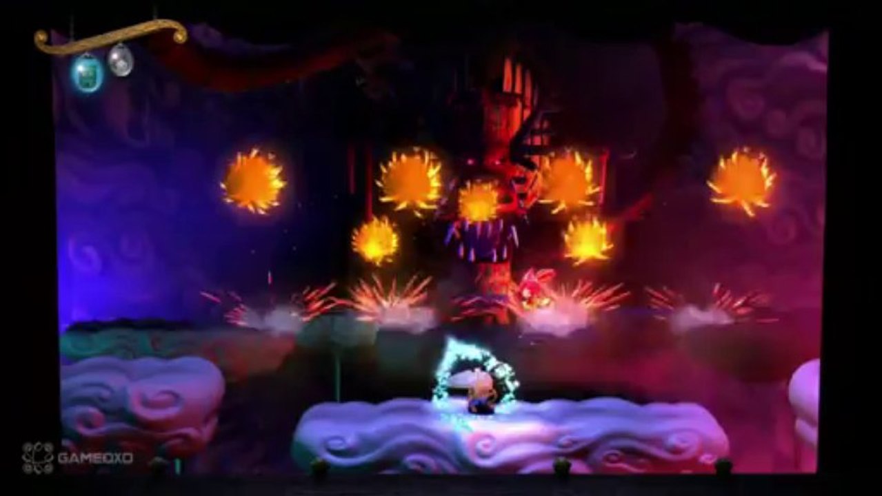 Puppeteer Walkthrough - Gameplay Part 18 (Time s a-Ticking - Act 6 Curtain 3 - G. Dragon Boss) HD 1080p PS3 No Commentary