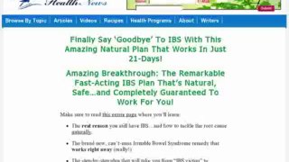 Cure Ibs Naturally - Blue Heron Health News Review