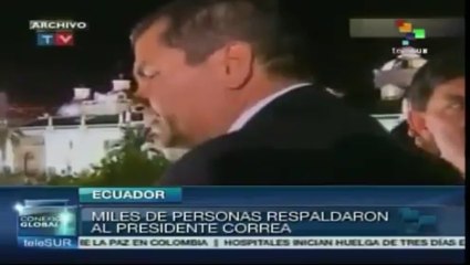 Ecuador recuerda la intentona golpista de 2010