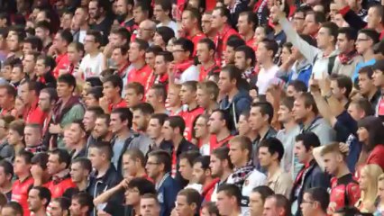 29/09/13 : SRFC-FCN : le kop pendant le match