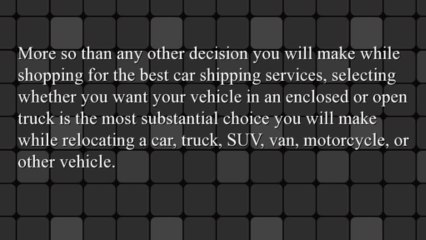 Enclosed Car Hauler Services