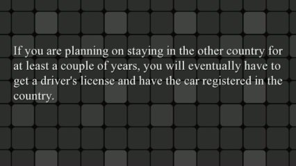 International Car Shipping Info