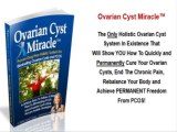 Ovarian Cyst Miracle ovarian cyst symptoms
