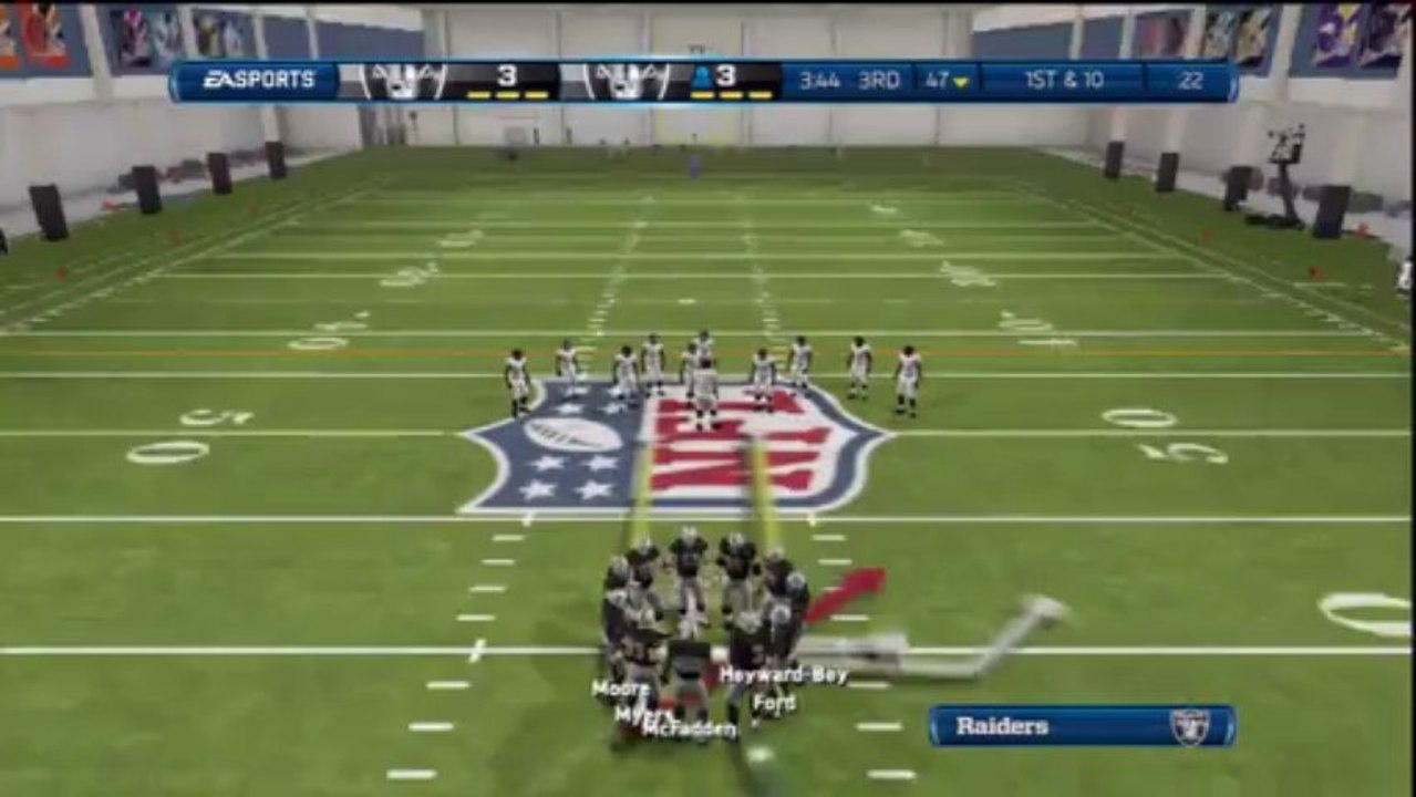 PS3 - Madden 13 - Oakland Raiders - Pre Season Week 3 - Practice - Offense