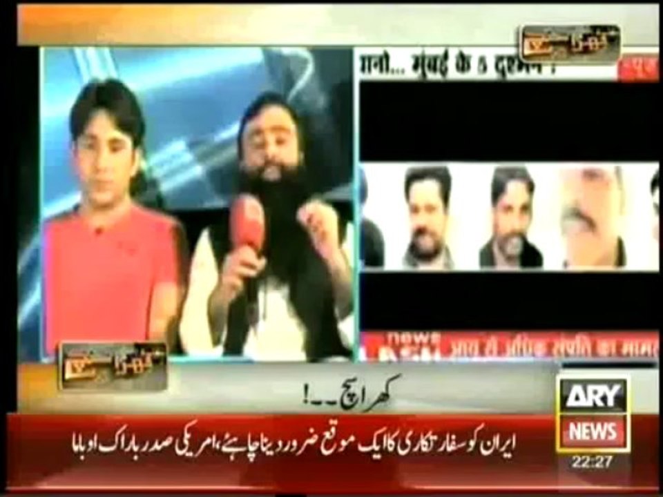 Khara Sach With Mubashir Lucman - 30th September 2013 - ARY News