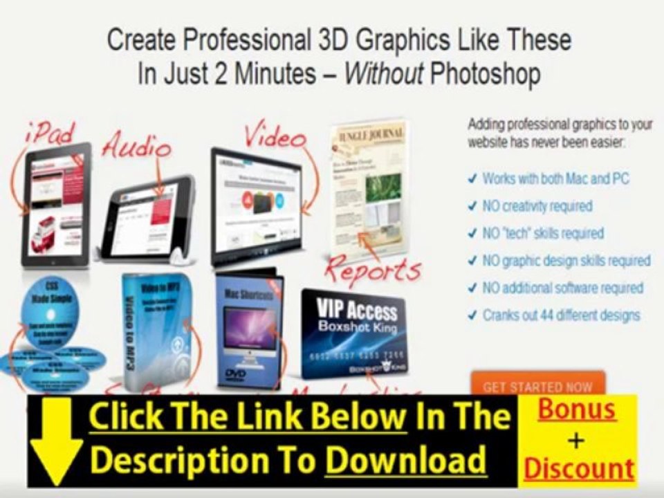 Boxshot King Discount + Ecover Software Pro