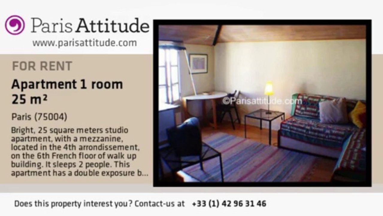 Studio Apartment for rent - Bastille, Paris - Ref. 93