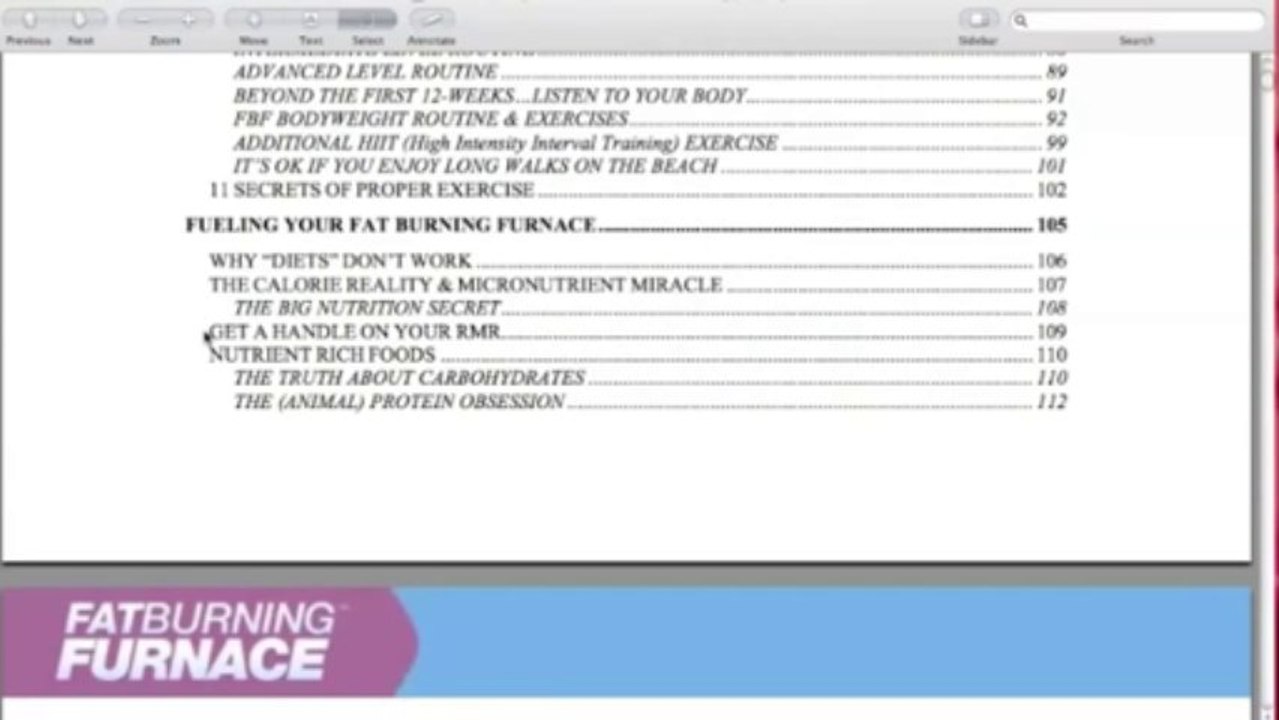 Fat Burning Furnace Review