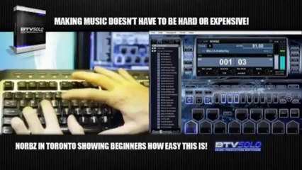 BTVSolo Review Demo For Beginners- A First Look at BTV Solo Music Production