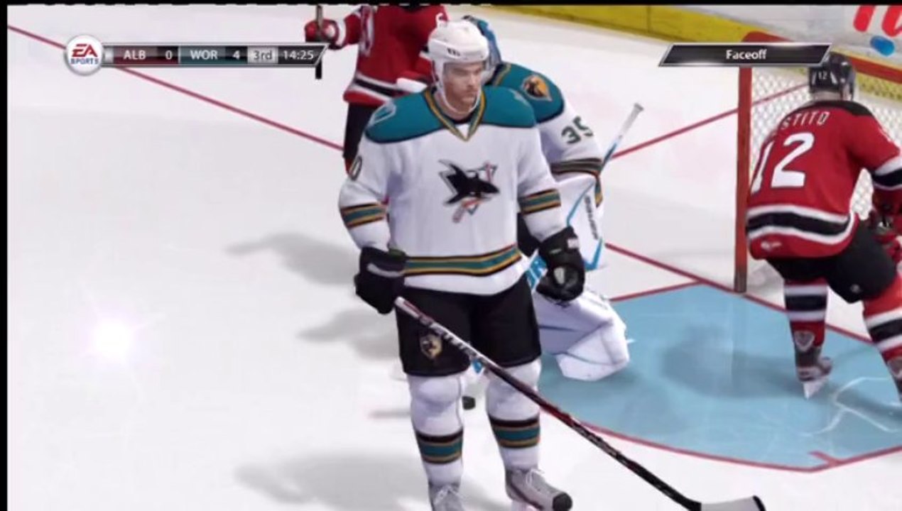 PS3 - NHL 13 - Be A GM - AHL Game 4 - Albany Devils vs Worcester Shar