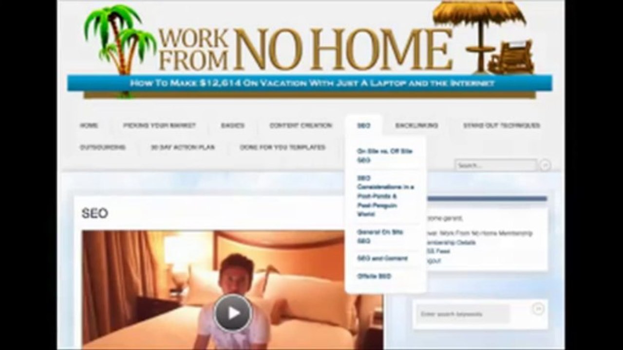 Work From No Home Review - Revealed Secret of Make Money Online