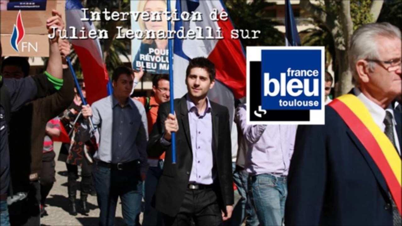 Intervention de Julien Leonardelli sur les ondes de France Bleu Toulouse (26/09/13)