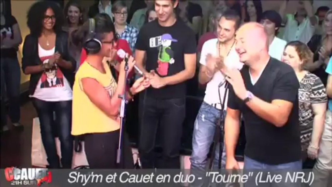 Shy'm et Cauet en duo - "Tourne" - Live - C'Cauet sur NRJ