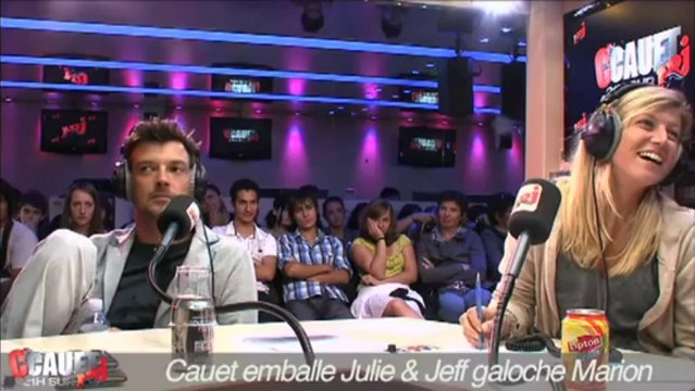 Cauet emballe Julie & Jeff galoche Marion - C'Cauet sur NRJ
