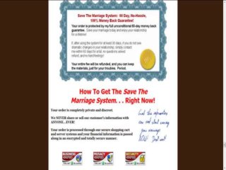Save The Marriage Ebook