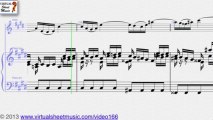 Johann Sebastian Bach's Concerto in E major, Allegro, for Violin and Piano sheet music - Video Score