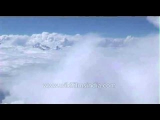 Wonderful cloud patterns of Kathmandu