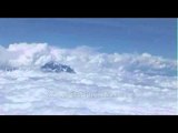 Highest flight - high Himalaya of Nepal seen aerially