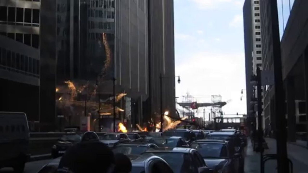 Transformers 4 Wacker Drive South Explosions