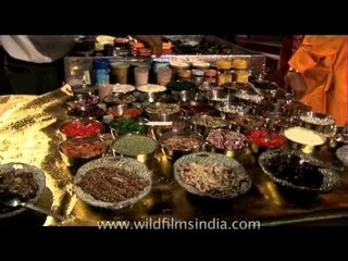 Ingredients for varieties of paan