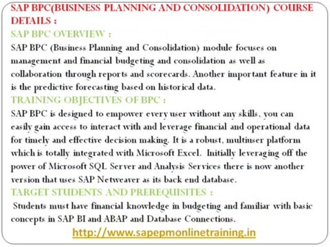 SAP BPC online training uae |SAP BPC Training | SAP BPC Online|MAGNIFIC TRAINING