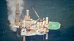 Fire breaks out on Gulf of Mexico rig after well blowout