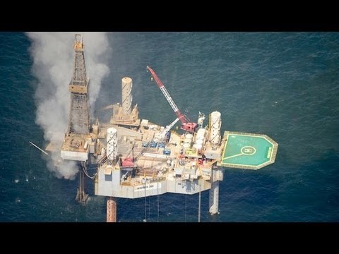 Fire breaks out on Gulf of Mexico rig after well blowout
