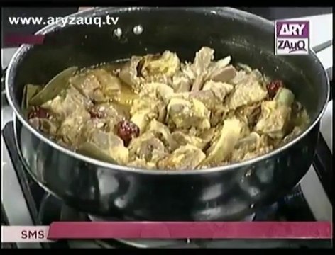 Riwayaton Ki Lazzat by Saadat Siddiqi, Kharray Masalay ka Qorma & Pineapple Sponge Cake, 30-09-13