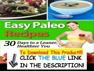 Paleo Recipe Book eBook + Bonus - Act Now
