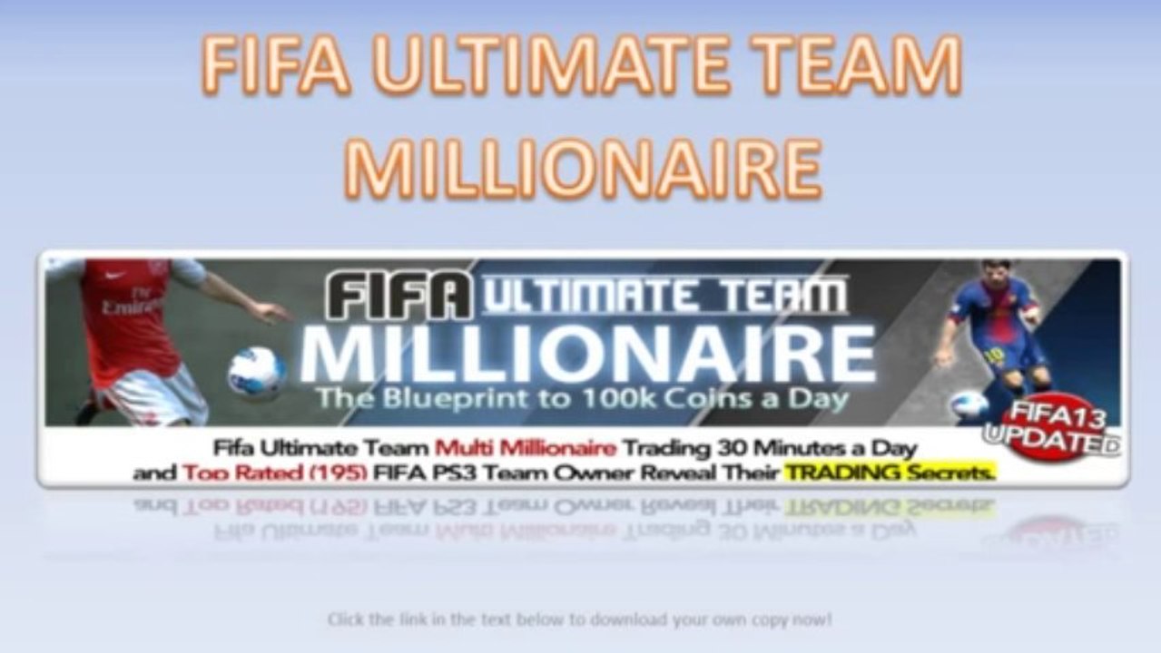 Fifa Ultimate Team Millionaire