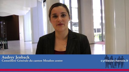 Message de soutien d'Audrey Jenback à Cyrille Déchenoix - Asnières 2014