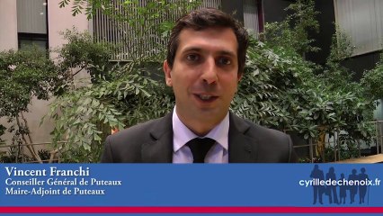 Message de soutien de Vincent Franchi à Cyrille Déchenoix - Asnières 2014