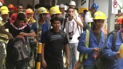 Two people killed after crane collapses in Singapore