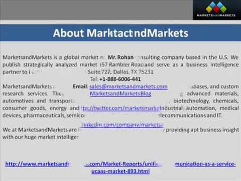 Unified Communications as-a-service Market