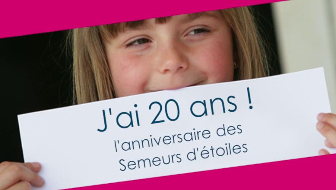 Anniversaire Semeurs d'étoiles - 20 ans