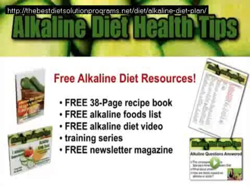 Reasons to Alkaline Diet Plan