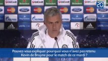 Enervé, José Mourinho quitte la conférence de presse