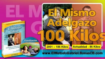 ADELGAZAR PARA SIEMPRE con el Metodo Gabriel Sin Hacer Dieta