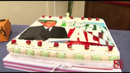 Napoli - Il Pdl campano festeggia il compleanno di Berlusconi (30.09.13)