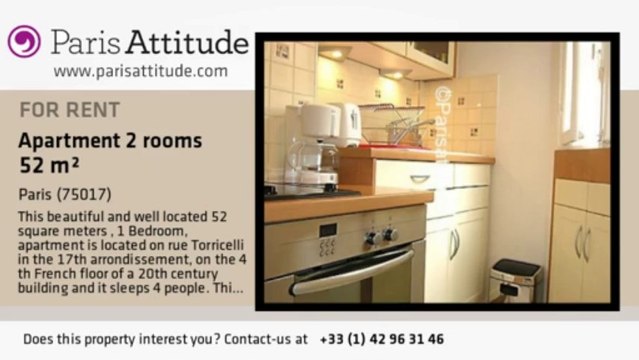 1 Bedroom Apartment for rent - Porte Maillot/Palais des Congrès, Paris - Ref. 6591