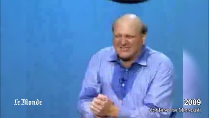 Steve Ballmer : 30 ans de show médiatique