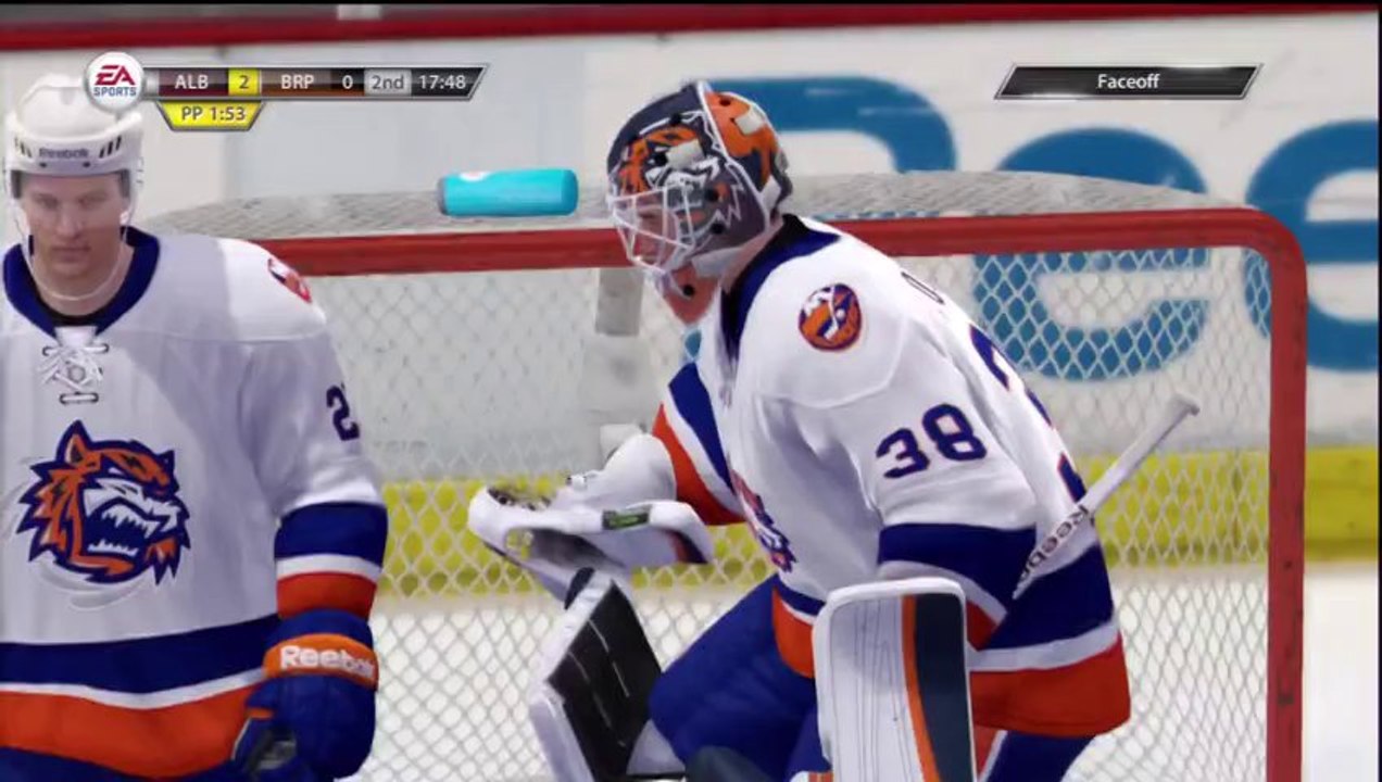 PS3 - NHL 13 - Be A GM - AHL Game 22 - Albany Devils vs Bridgeport Sound Tigers