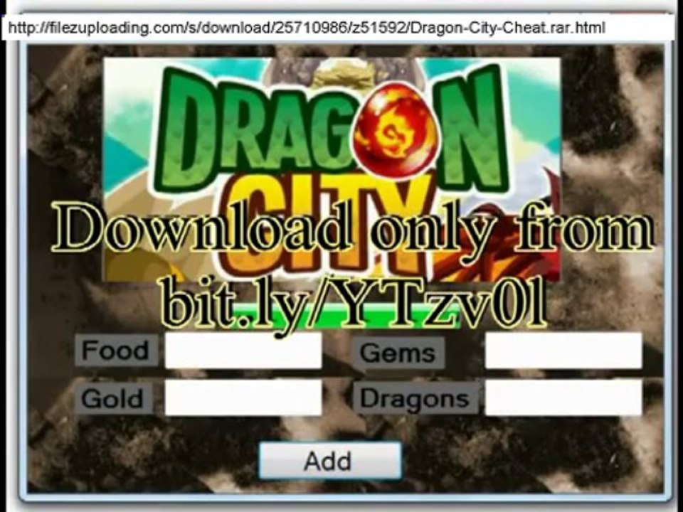 Dragon City hack 2013 - get gold, gems and dragons