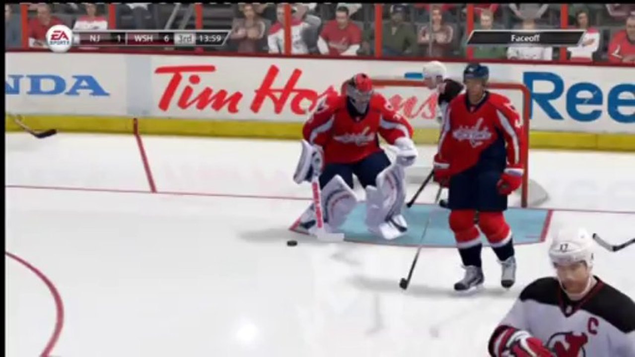 PS3 - NHL 13 - Be A GM - NHL Game 1 - New Jersey Devils vs Washington Capitals