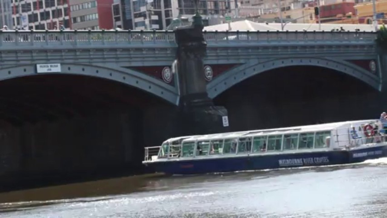 Free Stock Footage - Boat Going Under Bridge