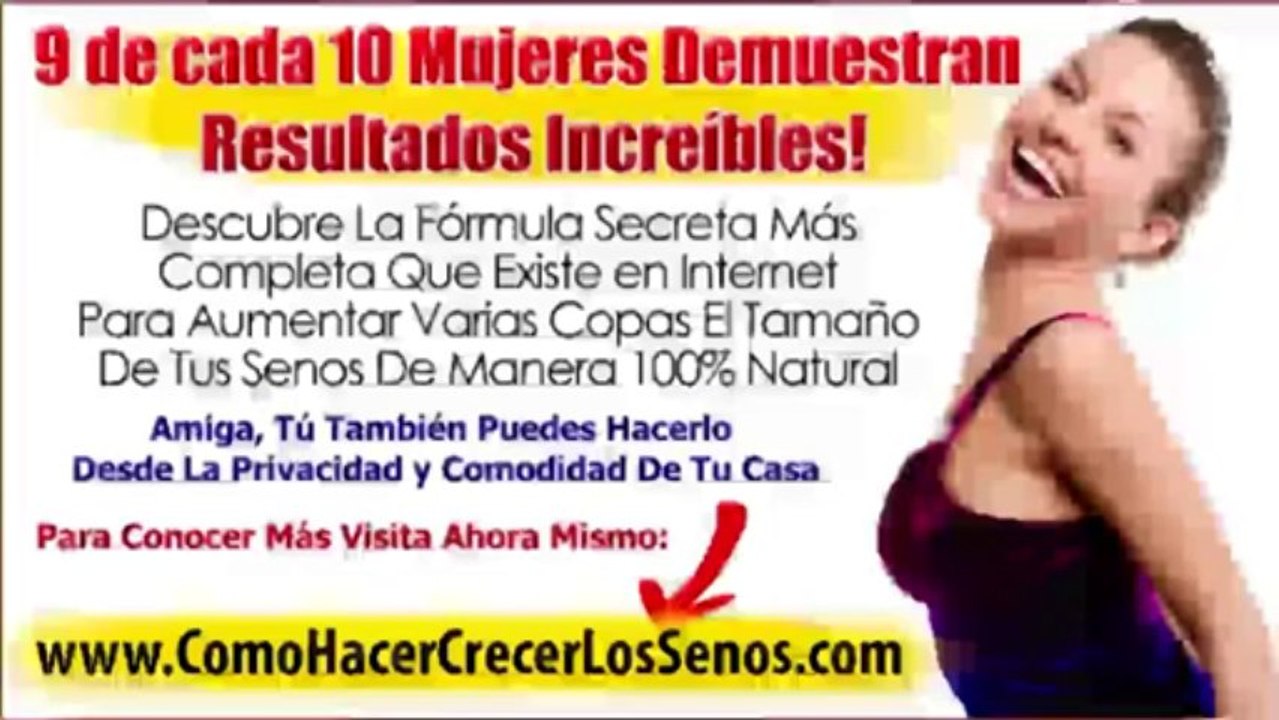 AUMENTO DE BUSTO SIN CIRUGIA - SENOS GRANDES SIN CIRUGIA